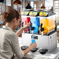 Commercial Slushy Machine 3×15L – Frozen Drink, Margarita
