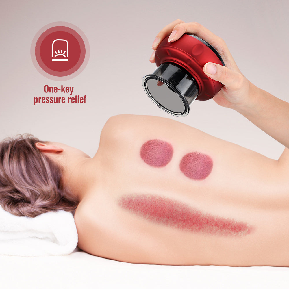 Electric Vacuum Cupping Massage Body Cups – Anti-Cellulite Therapy Massager