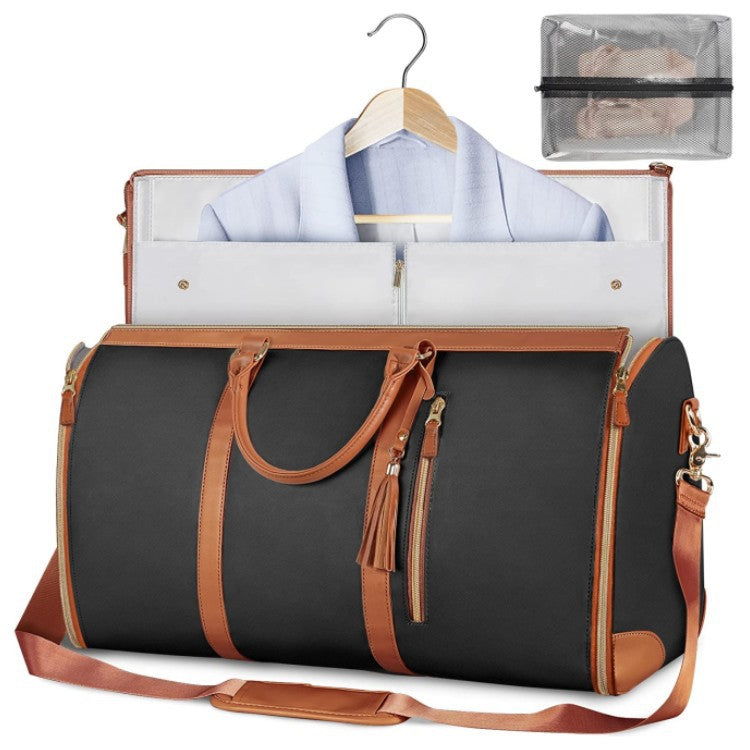 Ideal for clothes, shoes, and travel essentials- Large capacity travel duffle bag for women