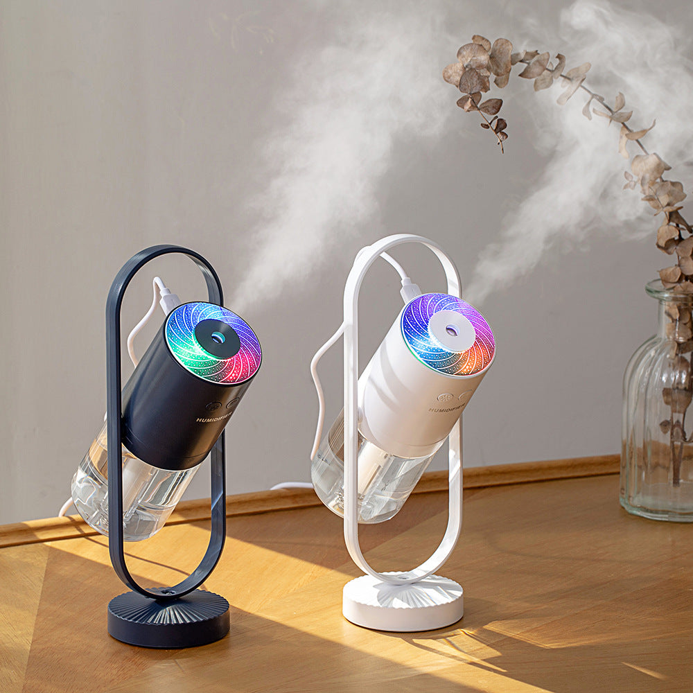 Magic Shadow USB Air Humidifier with Projection Night Light – Mini Ultrasonic Mist Maker