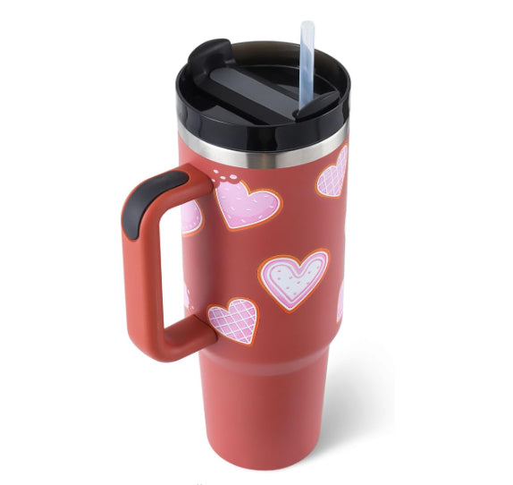40 oz Travel Coffee Mug -Spill-Proof Travel Tumbler