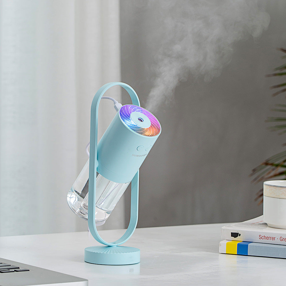 Magic Shadow USB Air Humidifier with Projection Night Light – Mini Ultrasonic Mist Maker