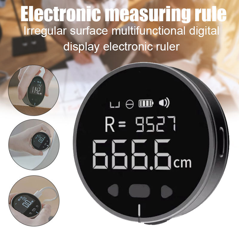 Digital Distance Measuring Instrument – High Precision LCD Electronic Ruler
