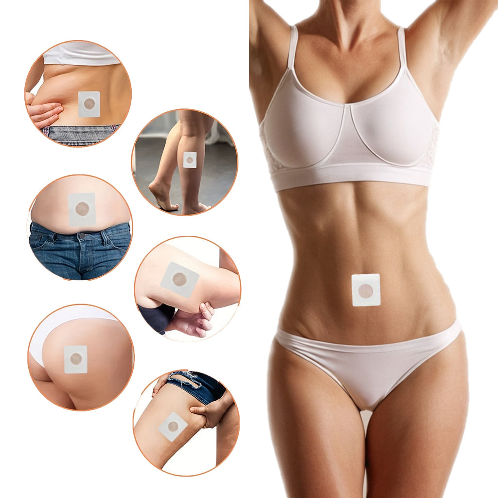 Navel Belly Button Slimming Patch – Magnetic Detox Abdomen Sticker