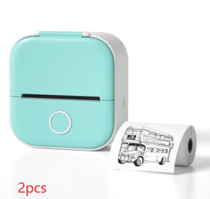 Portable Mini Thermal Label Printer – Bluetooth Photo & Price Tag Printer