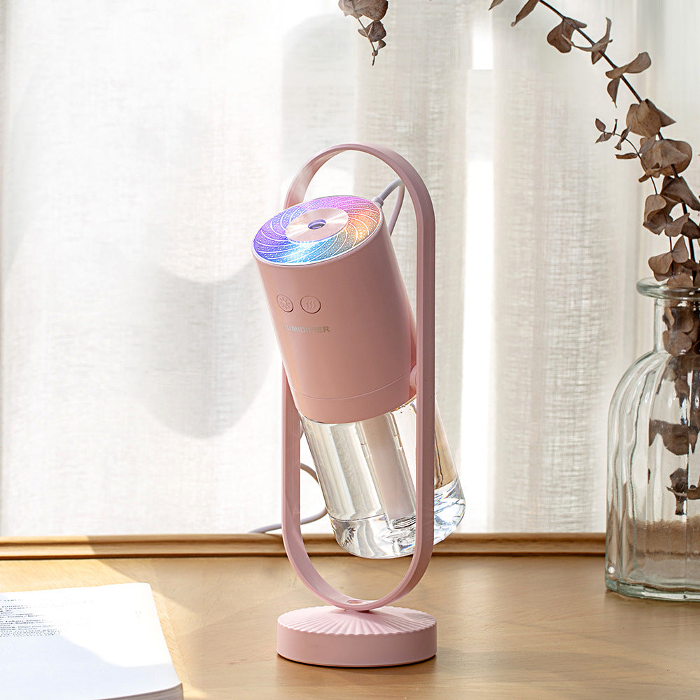 Magic Shadow USB Air Humidifier with Projection Night Light – Mini Ultrasonic Mist Maker