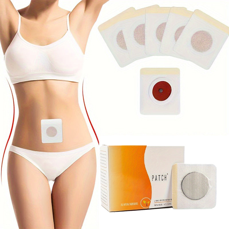 Navel Belly Button Slimming Patch – Magnetic Detox Abdomen Sticker