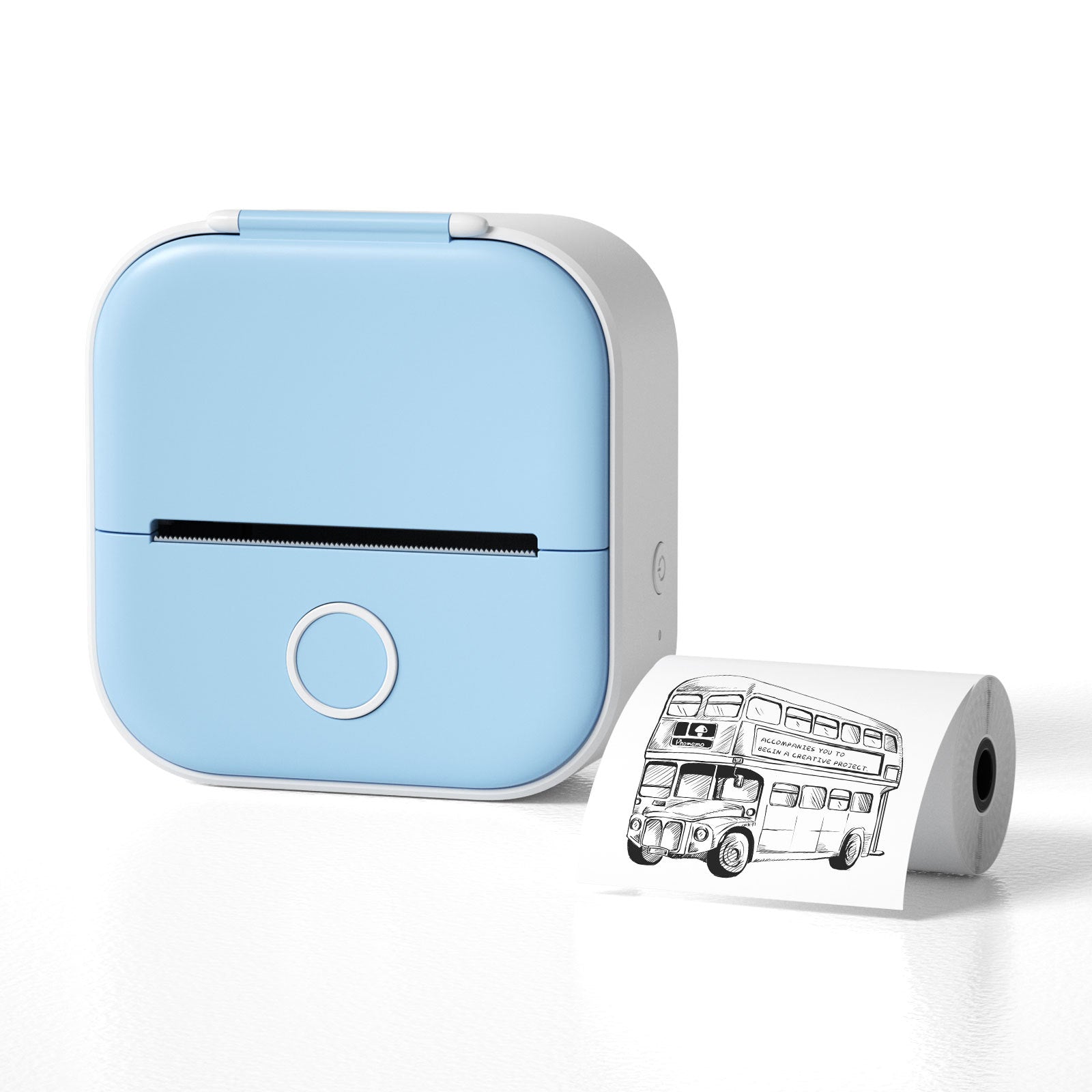 Portable Mini Thermal Label Printer – Bluetooth Photo & Price Tag Printer